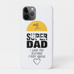 Capa Para iPhone 11 Pro Desejos personalizados do "PAI SUPER" do Design na