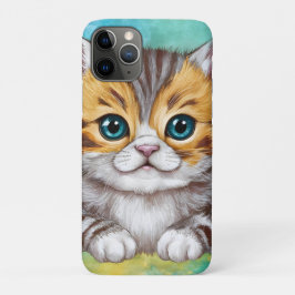 Capa Para iPhone 11 Pro Desenhando Gato
