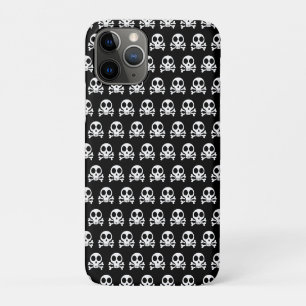 Capa Para iPhone 11 Pro Desenho de Caveira Pirata