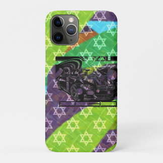 Capa Para iPhone 11 Pro desenho de montagem - carro esportivo a peça centr