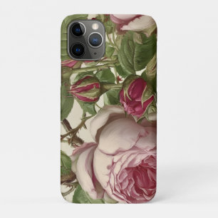 Capa Para iPhone 11 Pro Desenho Floral Botânico