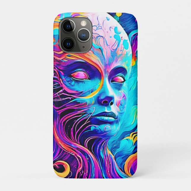 Capa Para iPhone 11 Pro Design de Espírito Vibrante (Verso)
