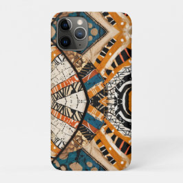 Capa Para iPhone 11 Pro Design de multicores de Caribe de luxo