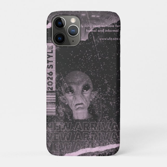 Capa Para iPhone 11 Pro Design de OVNI (Verso)