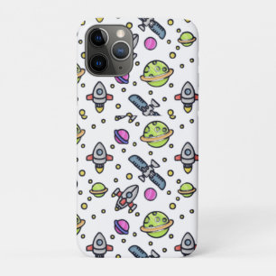 Capa Para iPhone 11 Pro Design de padrão de galáxia