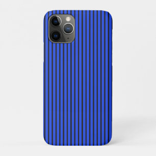 Capa Para iPhone 11 Pro Design Simples Chic Moderno com Listras Azuis