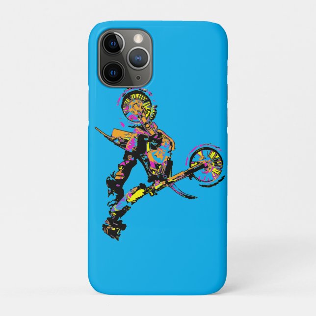 Capa Para iPhone 11 Pro Desligando! - Freestyle Motocross Stunt (Verso)