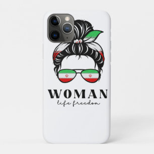 Capa Para iPhone 11 Pro Diga Seu Nome Masha Amini Mulheres Apoio à Liberda