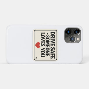 Capa Para iPhone 11 Pro Dirija Com Segurança - Alguém Te Ama Tábuas,