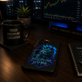Capa Para iPhone 11 Pro Disciplina Sobre Hype Bitcoin Crypto Mentalidade D