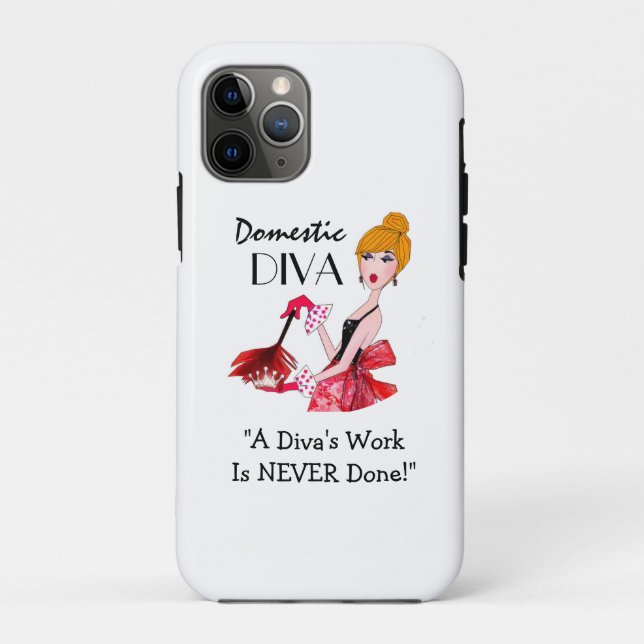 Capa Para iPhone 11 Pro "Diva Nacional"  (Verso)