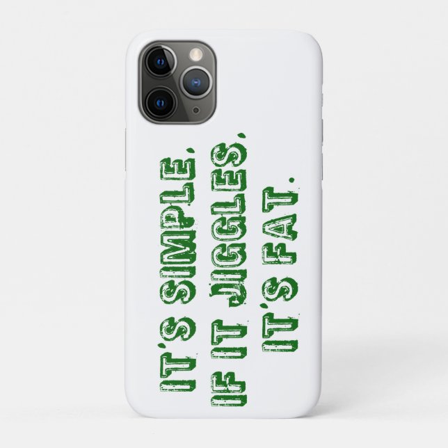 Capa Para iPhone 11 Pro É simples (Verso)