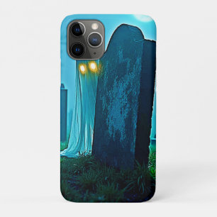 Capa Para iPhone 11 Pro Eerie Glimpse de Graveyard Ghost