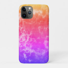 Capa Para iPhone 11 Pro Electric Light Lines Gradient Abstract.
