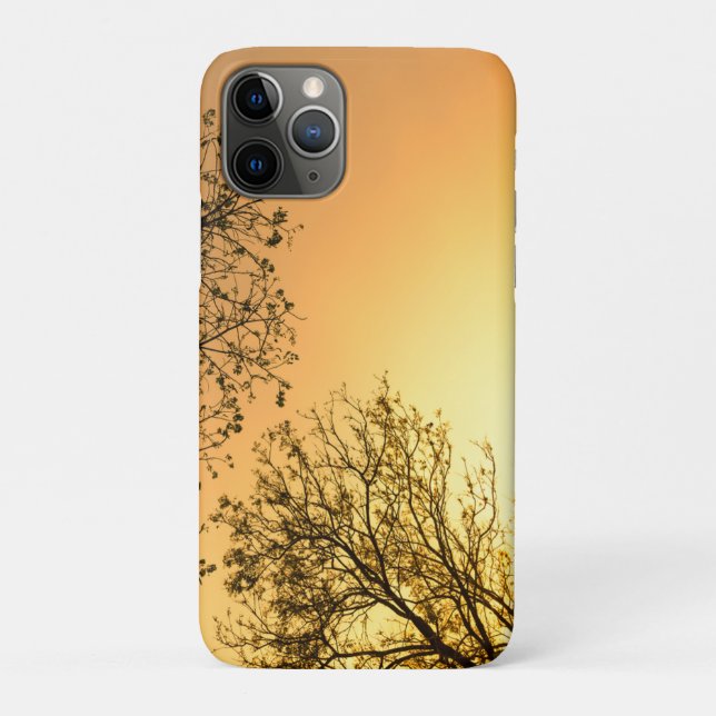 Capa Para iPhone 11 Pro Elegante Beleza Natural (Verso)