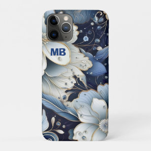 Capa Para iPhone 11 Pro Elegante Floral
