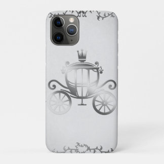 Capa Para iPhone 11 Pro Elegante História da Princesa Branca da Carruagem 