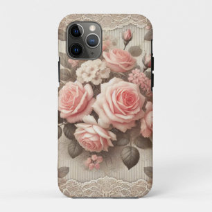 Capa Para iPhone 11 Pro Elegante Rosa Rosa Rosa Rosa Rosa, Rosa, Floral, c