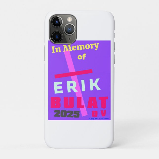 Capa Para iPhone 11 Pro Em Memória de Erik Bulatov (Verso)