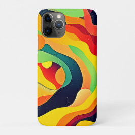 Capa Para iPhone 11 Pro Energia de ondas vibrantes