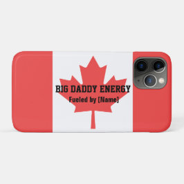 Capa Para iPhone 11 Pro Energia do Big Daddy Canadá Folha de Bordo Aliment