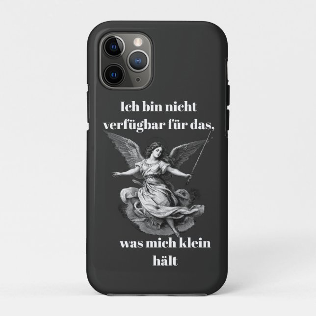 Capa Para iPhone 11 Pro Engel der Unverfügbarkeit  (Verso)