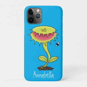 Capa Para iPhone 11 Pro Engraçado carnívoro Venus mosca cartoon