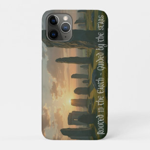 Capa Para iPhone 11 Pro Enraizados na terra, guiados pelas estrelas