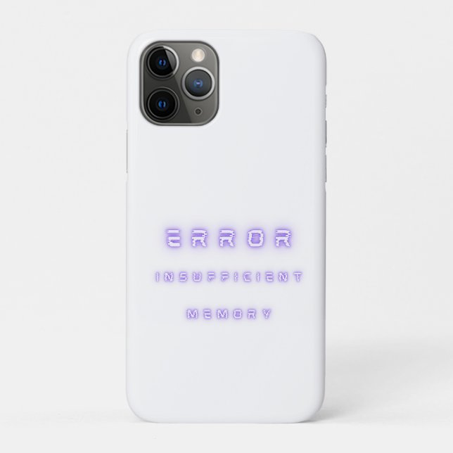 Capa Para iPhone 11 Pro Erro (Verso)
