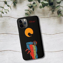 Capa Para iPhone 11 Pro Escalador da Lua Silenciosa