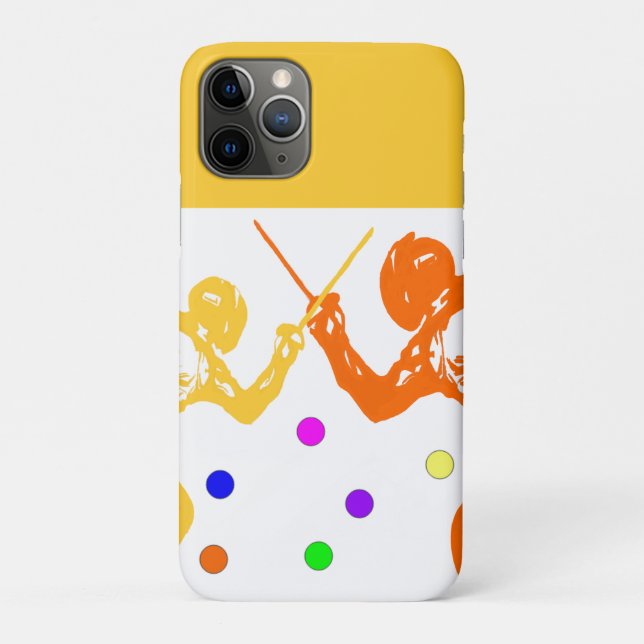 Capa Para iPhone 11 Pro Esgrima (Verso)