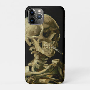Capa Para iPhone 11 Pro Esqueleto com um cigarro aceso de Vincent Van Gogh