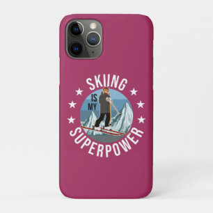 Capa Para iPhone 11 Pro Esqui É Minha Superpotência