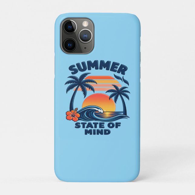 Capa Para iPhone 11 Pro Estado de Espírito de Verão (Verso)