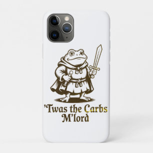 Capa Para iPhone 11 Pro Este era o Memória Sapo Carbs M’Lord Vintage Engra