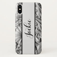 Estojo para iPhone com impressão em relevo Case-Ma