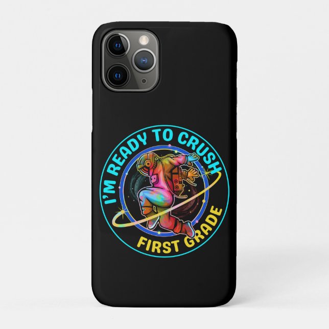 Capa Para iPhone 11 Pro Estou pronto para arrasar o primeiro ano (Verso)
