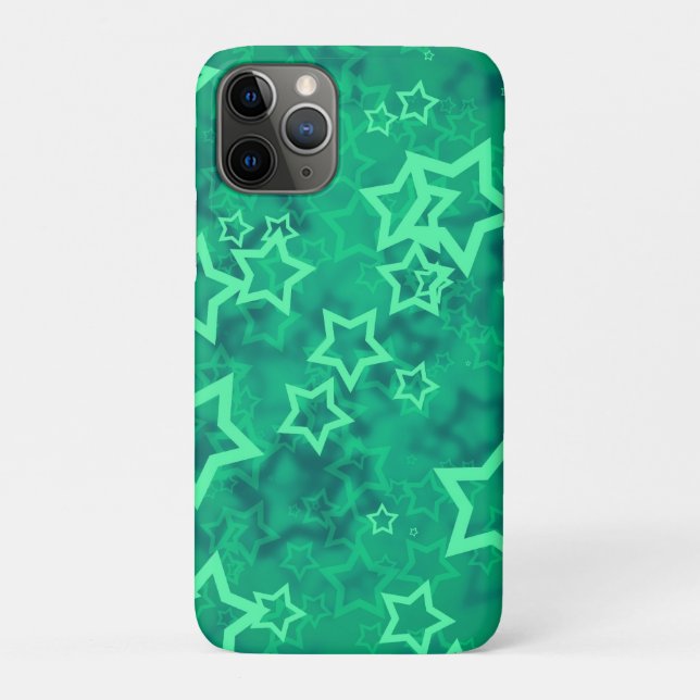 Capa Para iPhone 11 Pro Estrela Verde (Verso)