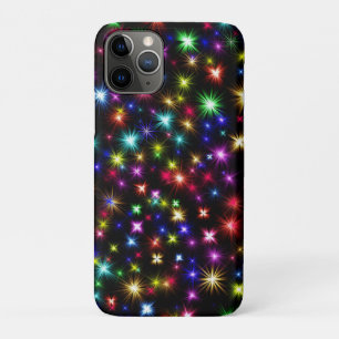 Capa Para iPhone 11 Pro Estrelas coloridas Fireworks Design-27317