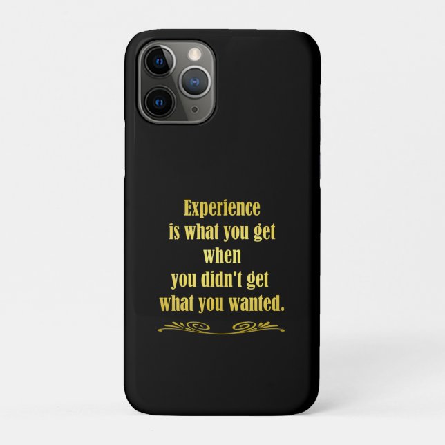 Capa Para iPhone 11 Pro Experiência Engraçada de Piada (Verso)