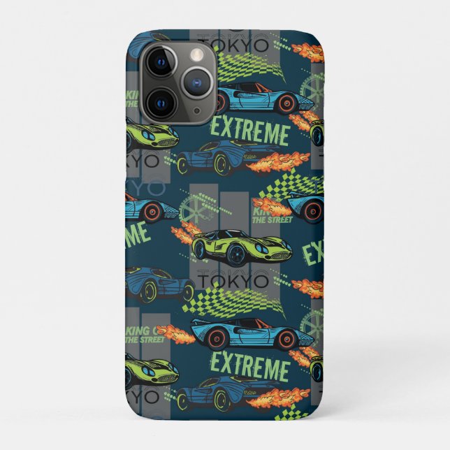 Capa Para iPhone 11 Pro Extreme Tokyo Street Racing Pattern (Verso)