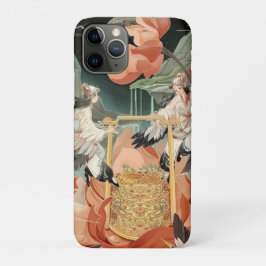 Capa Para iPhone 11 Pro fada de guindaste