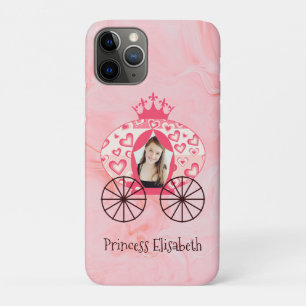 Capa Para iPhone 11 Pro Fairytale Royal Princess Carruagem Girl Birthday