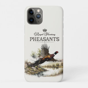 Capa Para iPhone 11 Pro Faisão, Arte Caça Real