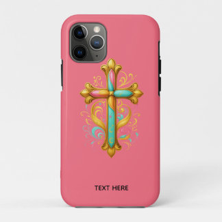 Capa Para iPhone 11 Pro Faith Cross