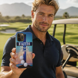 Capa Para iPhone 11 Pro Faith Drives Far Golfe
