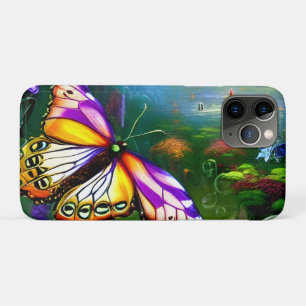 Capa Para iPhone 11 Pro Fantasy Butterfly Journey