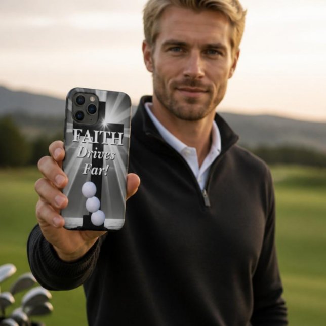 Capa Para iPhone 11 Pro Fé Leva Longe (Criador carregado)