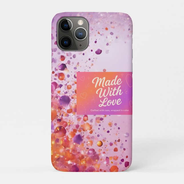 Capa Para iPhone 11 Pro Feita Com A Relógio Do Amor (Verso)