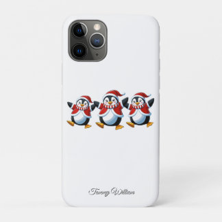 Capa Para iPhone 11 Pro Feliz Humor Engraçado Tendência Moderna Feliz Nata